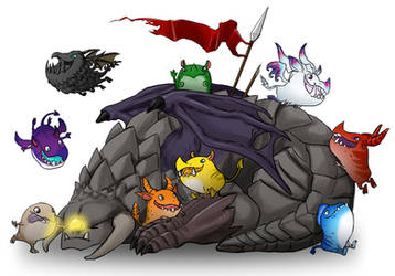 Dota - Greevil and Roshan