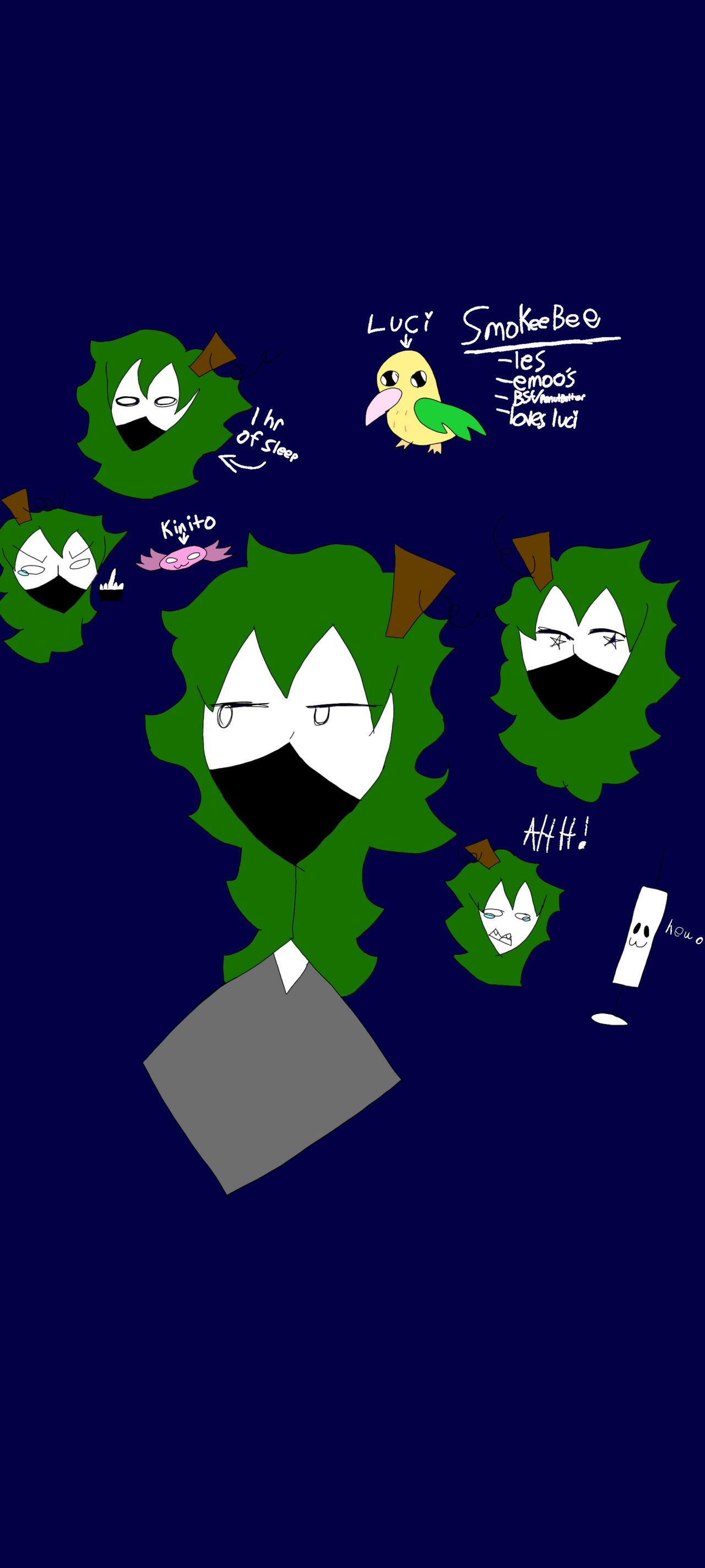 Smokeebee Design SMOKEEBEE by katlovescookies1 on DeviantArt