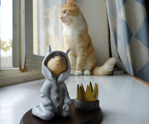 Max, Where the Wild Things are (in sculpey)