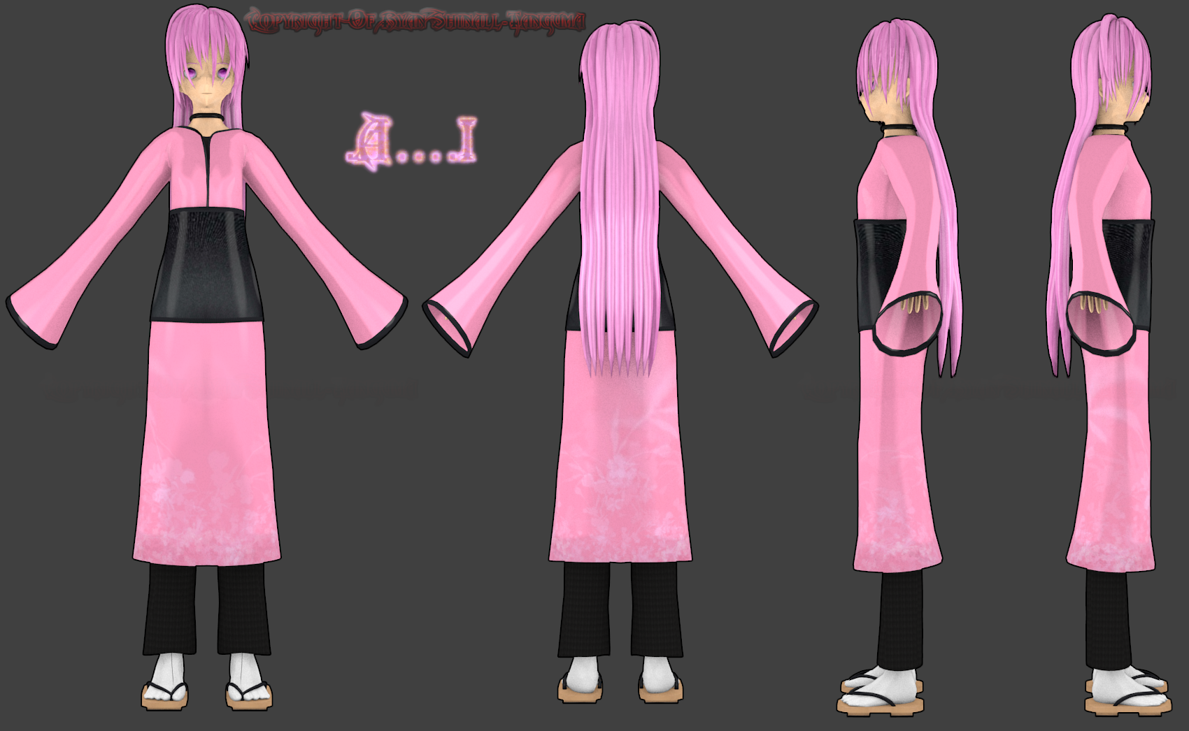New 3D Model Of .a....i by DARKRYUKO