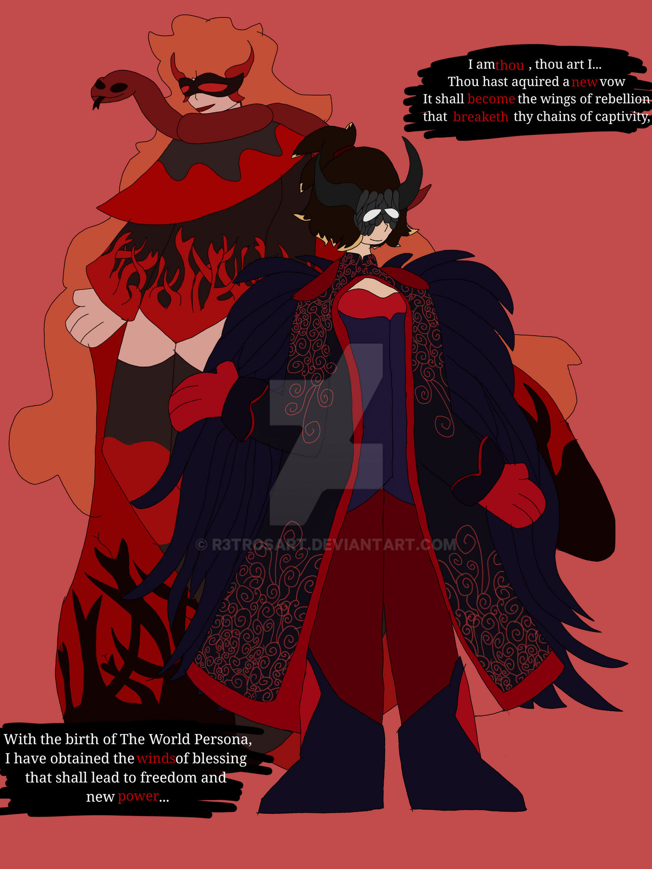 Persona by R3trosart on DeviantArt