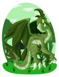 CDC Sep19 Day 30: Forest Dragon by Deterex525