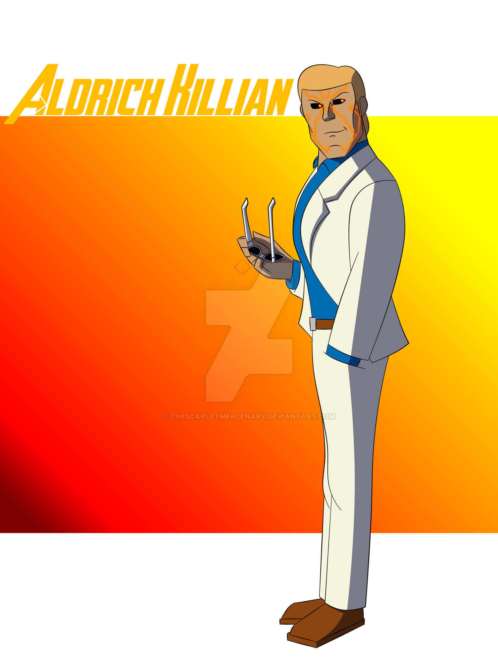 Cam's MAU Aldrich Killian (Extremis) by TheScarletMercenary on DeviantArt Cam's MAU Aldrich Killian (Extremis) by TheScarletMercenary on DeviantArt