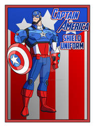 Cam's MAU Captain America 4.0 (SHIELD Uniform)