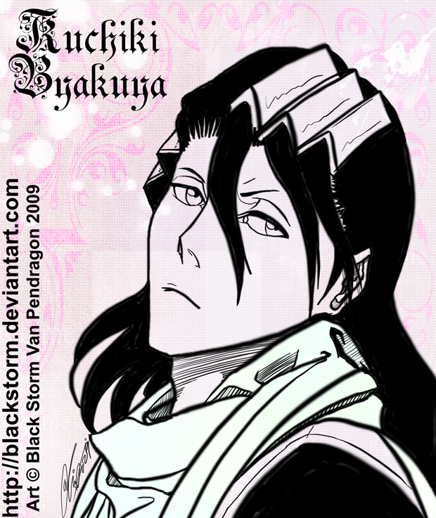 Kuchiki Byakuya -por sketch-