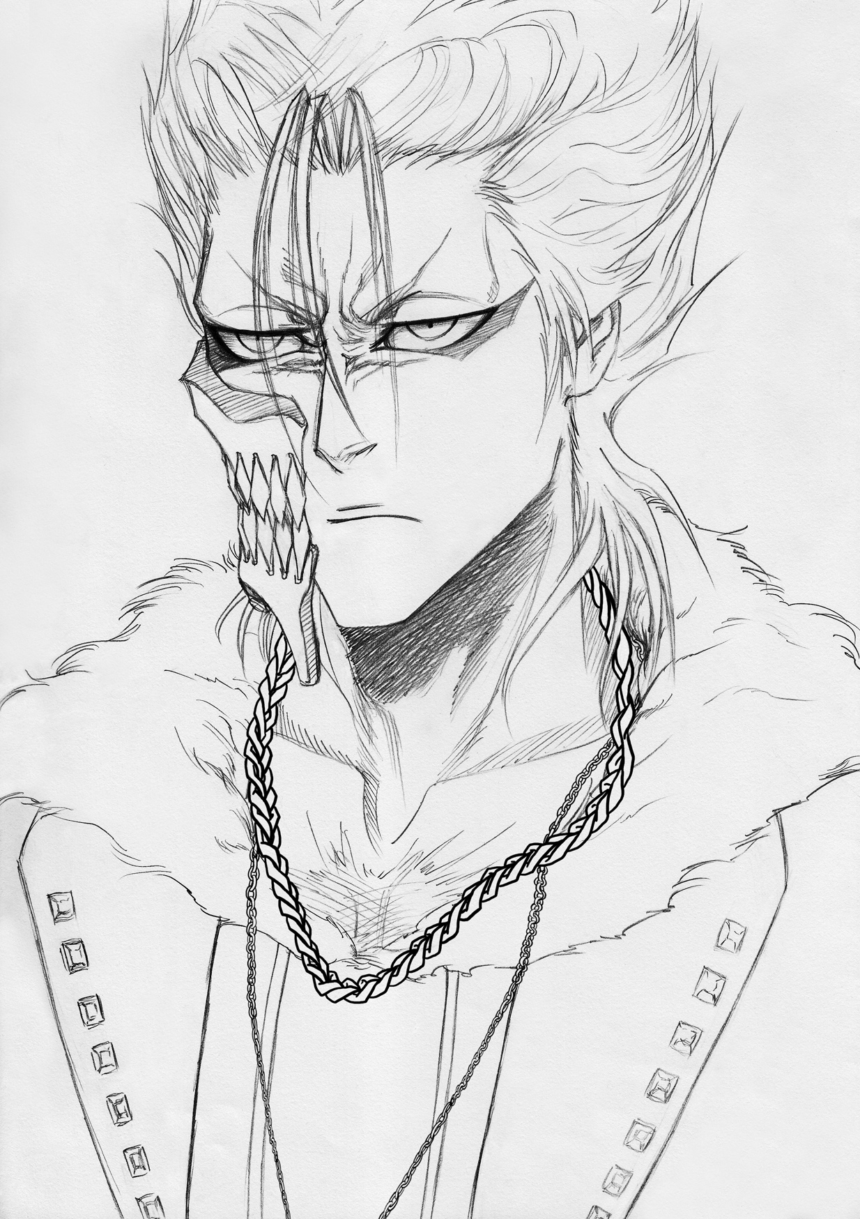 Grimmjow portrait 2011