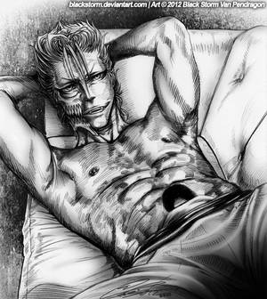 GRIMMJOW: What yer starin' at? Go ahead...