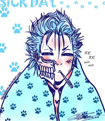 chibi GRIMMJOW: Sick day