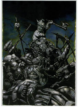 CONAN the DESTROYER - inked - For CHARLIE