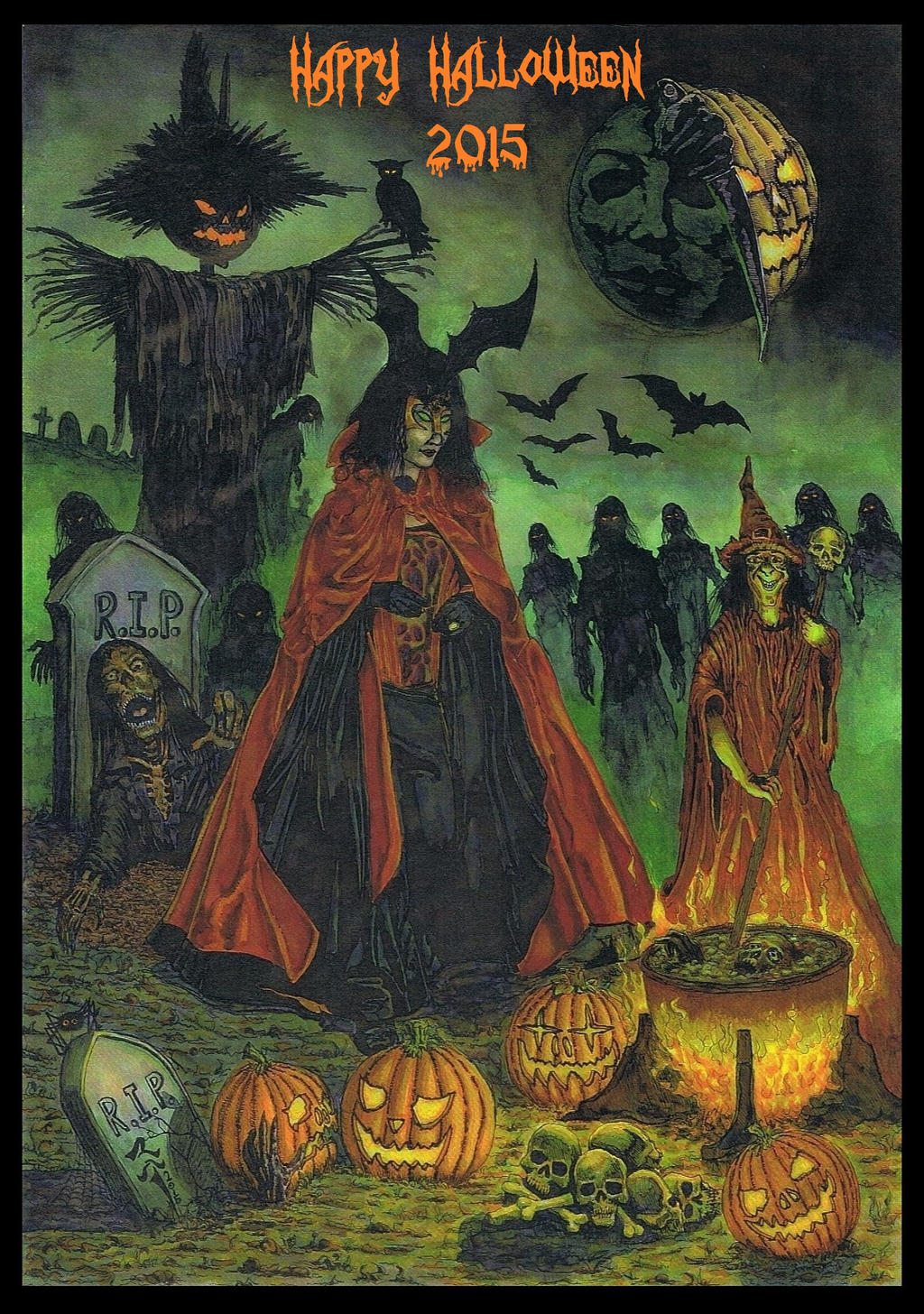 Happy Halloween 2015 (for my Deviantart watchers)