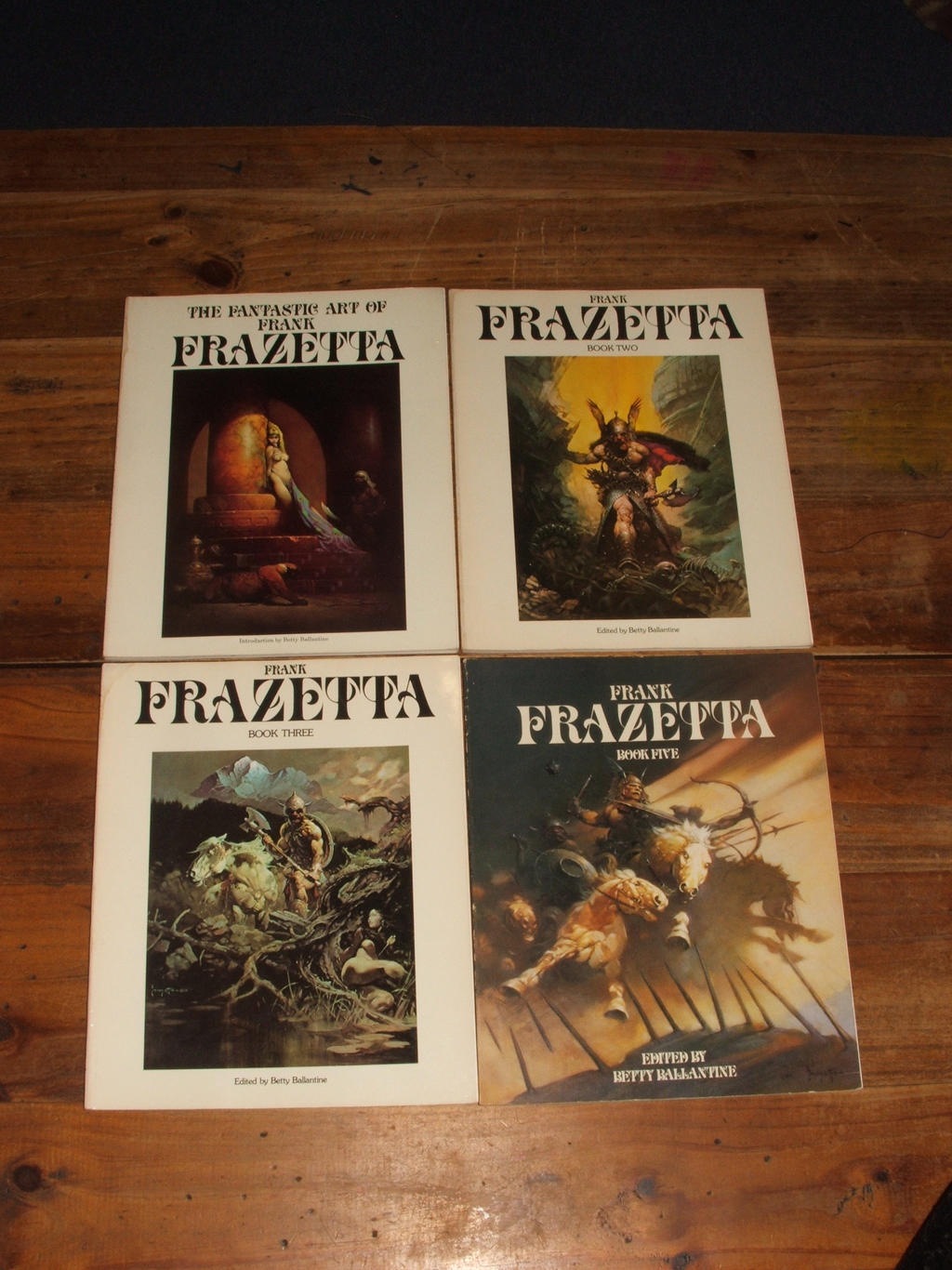 Frazetta Art Books