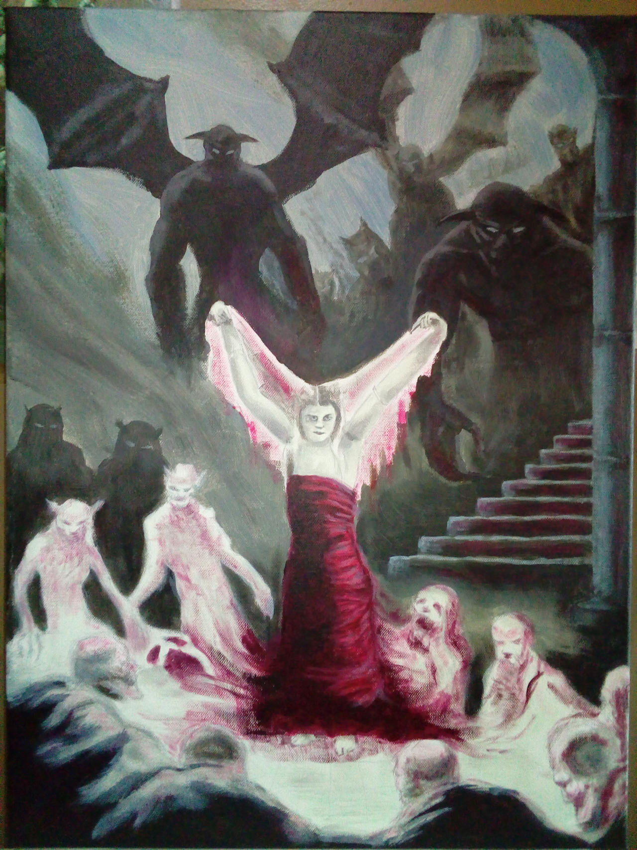 Theda Bara - aka 'The Vamp' WIP #6