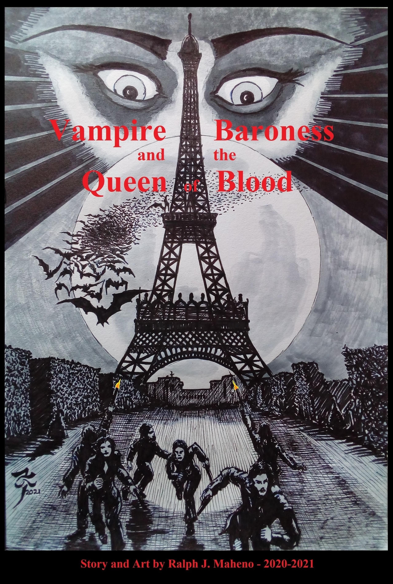 Vampire Baroness and the Queen of Blood cover