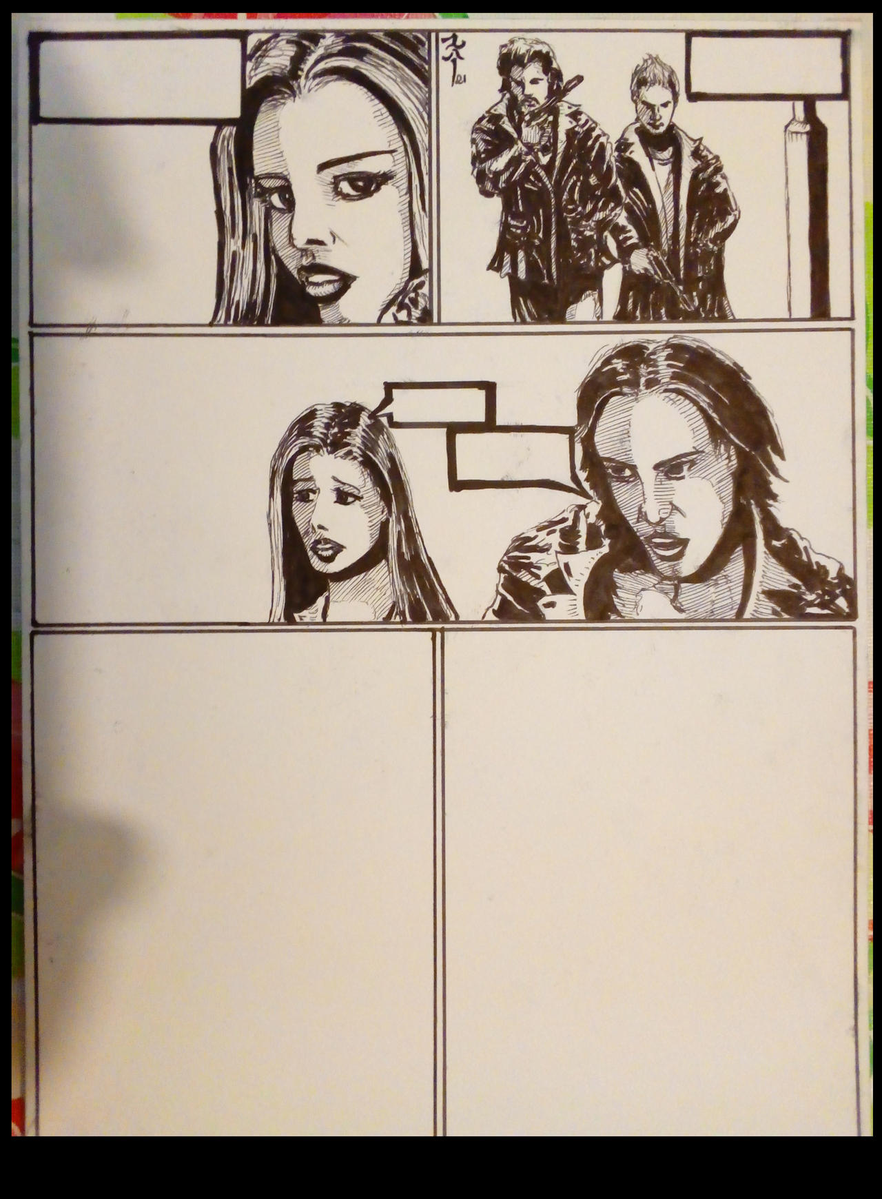 Twas the night before Christmas ~ Page #3