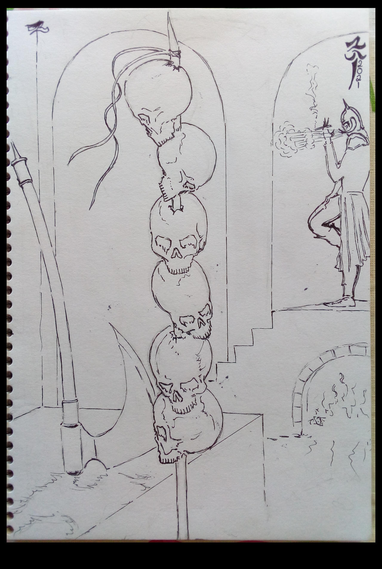 Death Dealer ~ Smoko Break concept