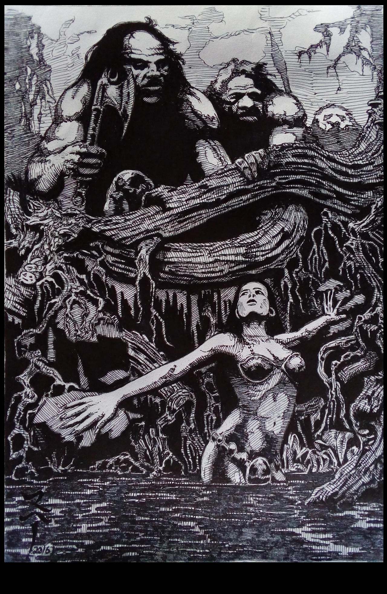 Teegra Being Hunted ~ Fire and Ice