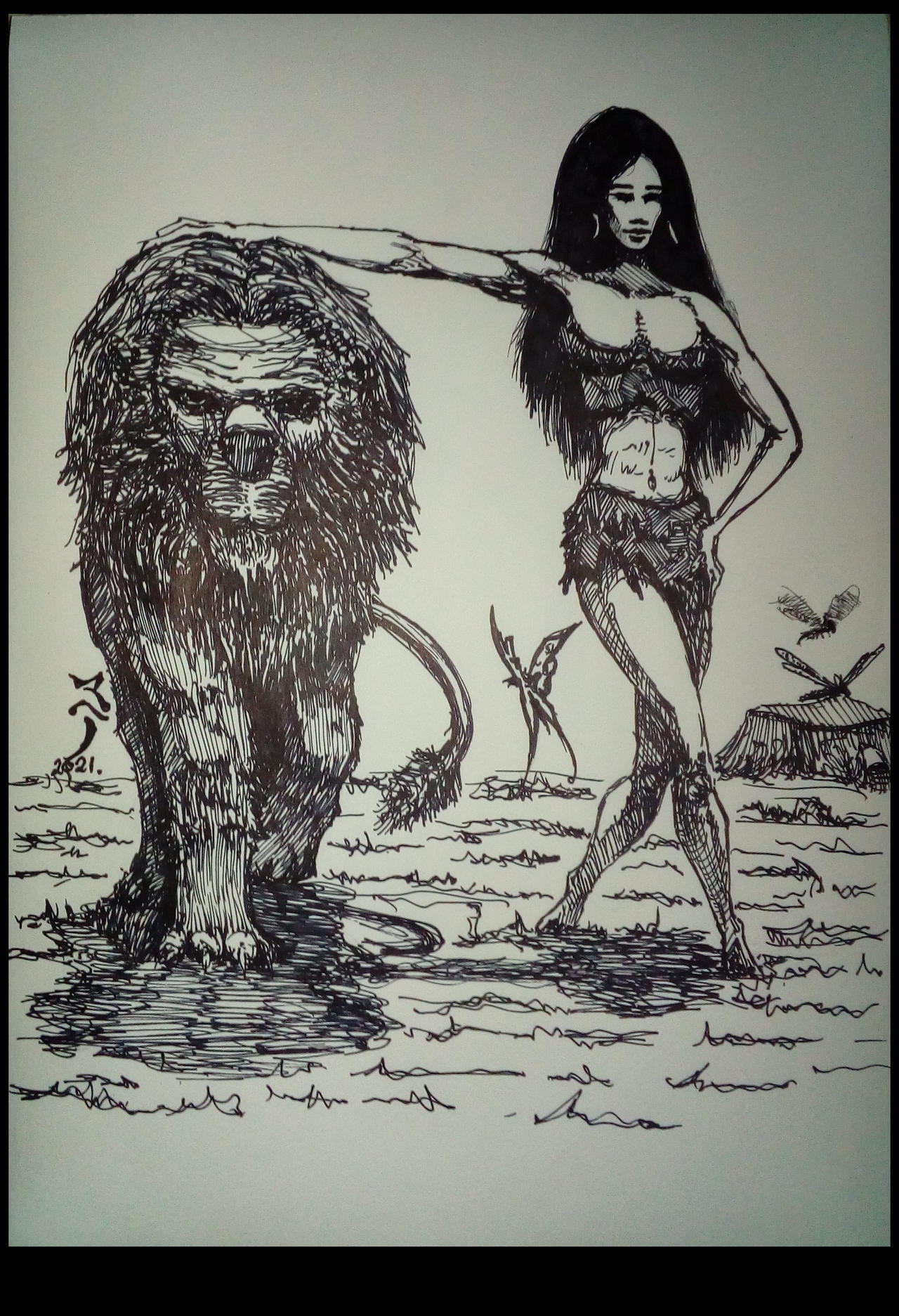 Flirting with Nature ~ An Unlikely Bond
