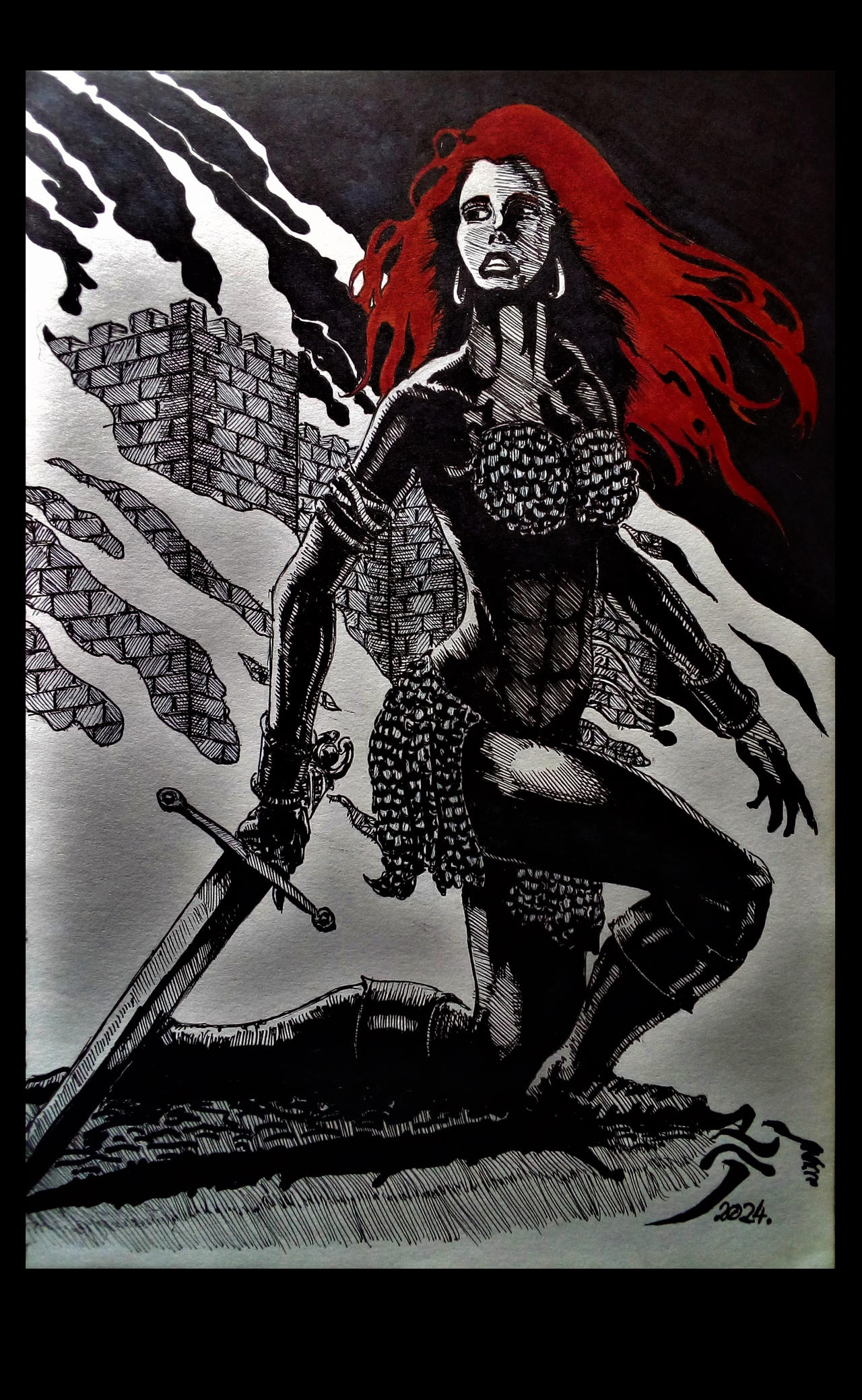 'Red Sonja' ~ 'The Hirkanian Red Queen'