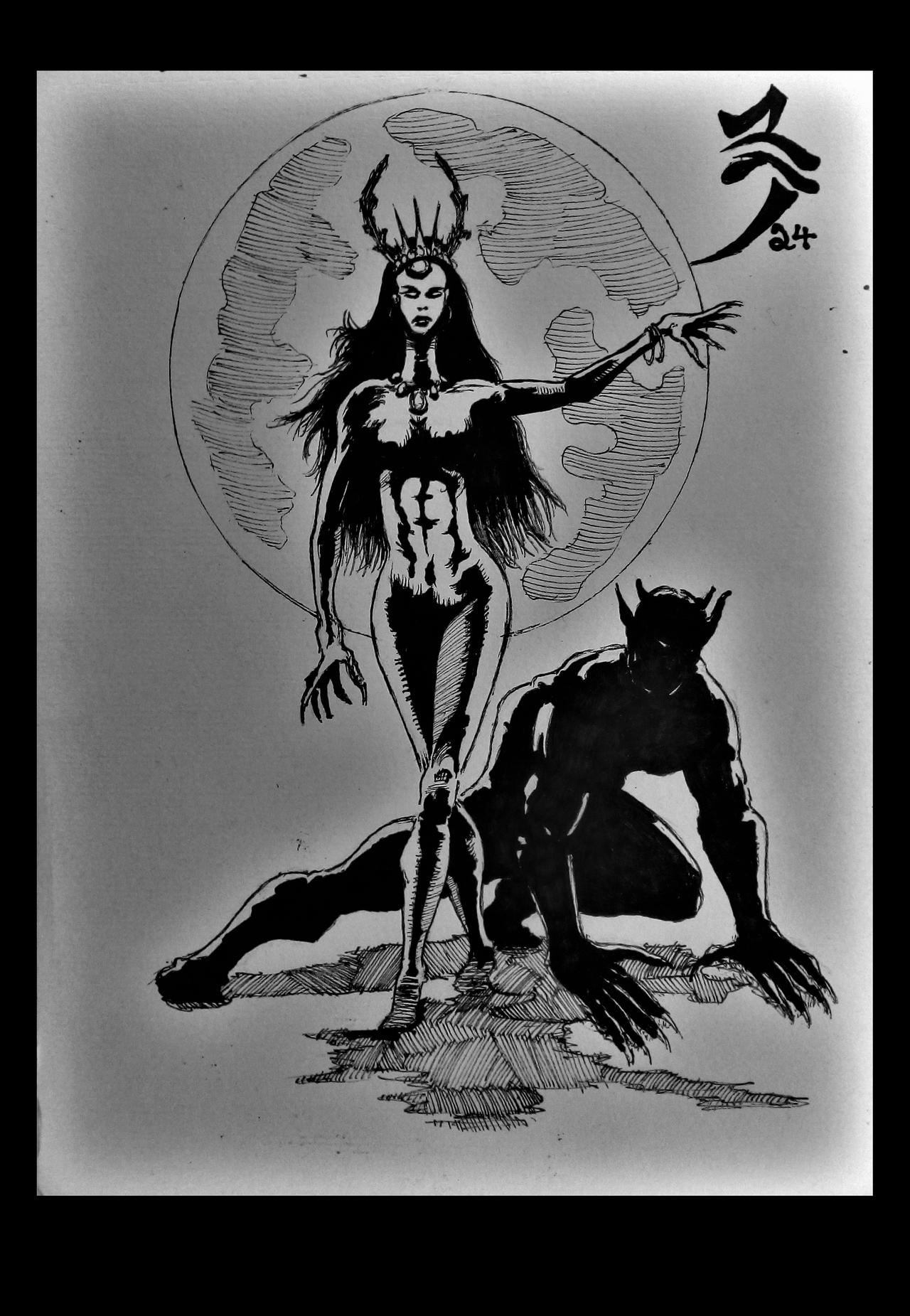 'The Luna Witch' aka 'Luna Priestess'