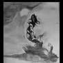 'Tanar of Pellucidar' ~ 'Frank Frazetta Studies'