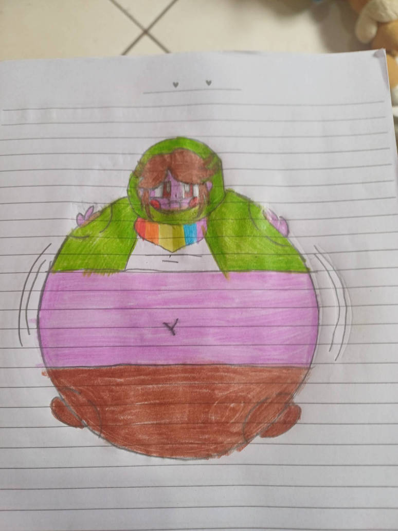 Chara Inflate Inflate StoryShift Chara by HelenaHamster on DeviantArt