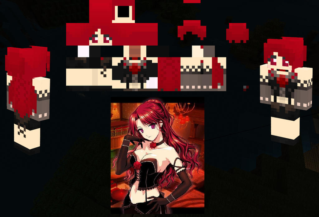 Minecraft Skin Anime Girl by TheAmaterasu on DeviantArt Minecraft Skin Anime Girl by TheAmaterasu on DeviantArt