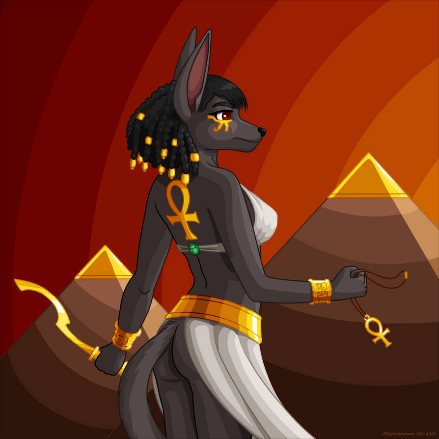 Priestess Of Anubis By Miltonholmes On Deviantart