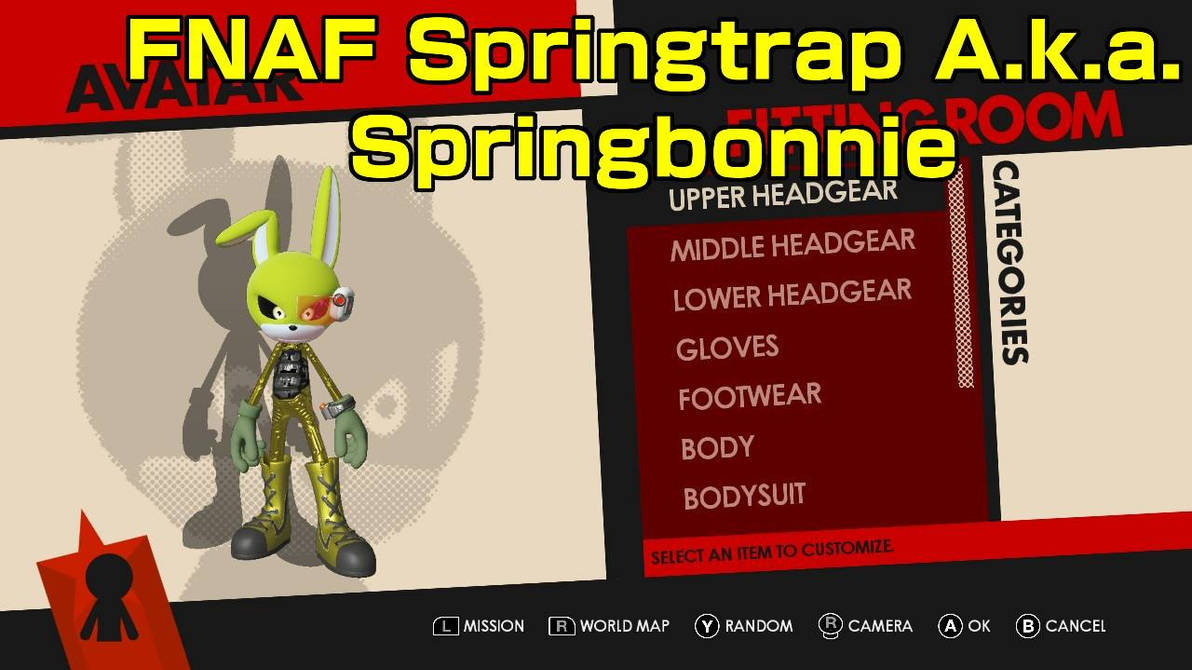 Springtrap The Rabbit by RudyTheFox on DeviantArt