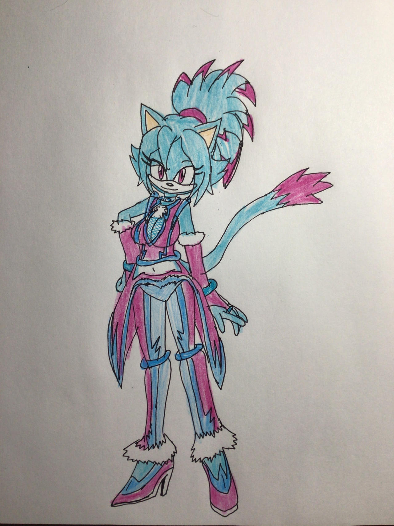 Icecat Deviantart Ice The Cat by RudyTheFox on DeviantArt