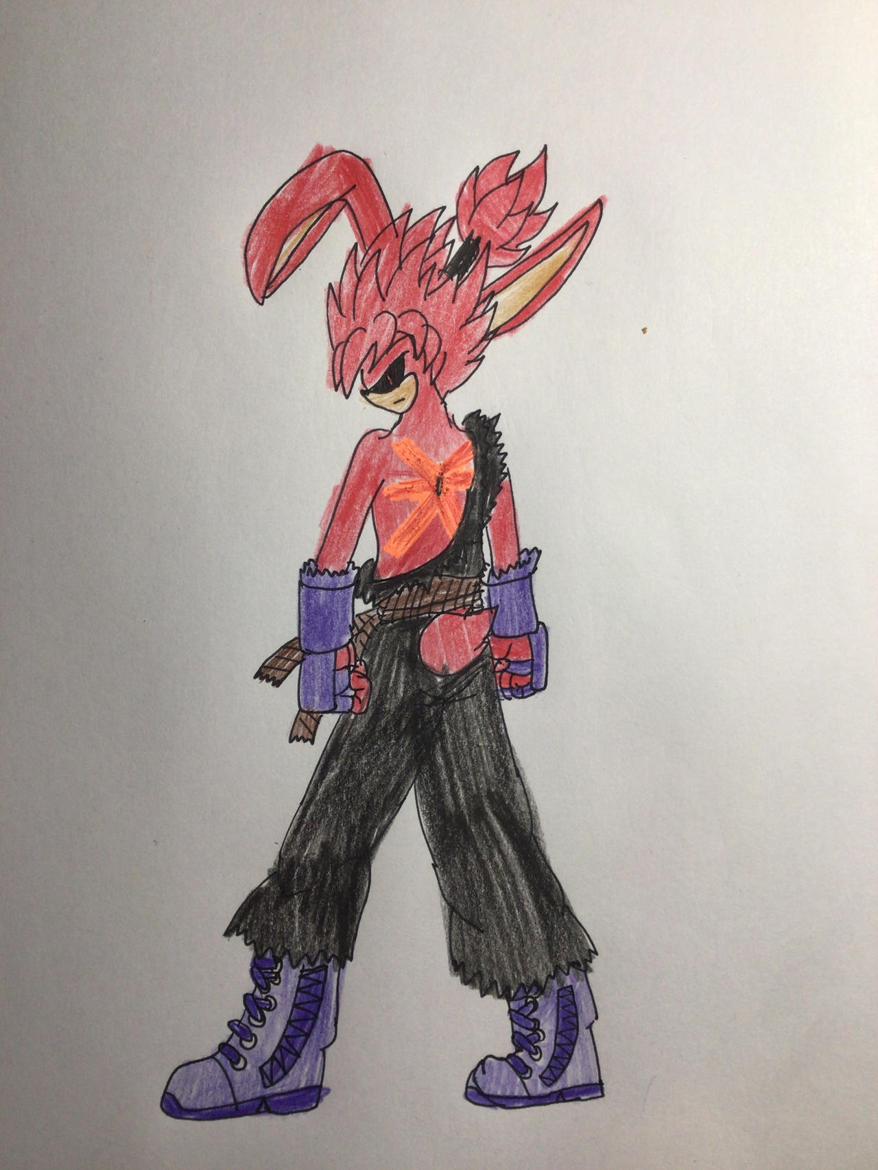 Riki Rabbit Evil Riki The Rabbit by RudyTheFox on DeviantArt