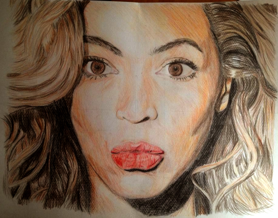 Beyonce Pencil Drawing by DoYouWantMeDead on DeviantArt