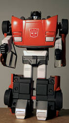 Sideswipe G1- Repaint from a 1982 Red Alert 3