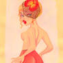red pantis