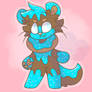 Donut Otter (Blue Frosting)