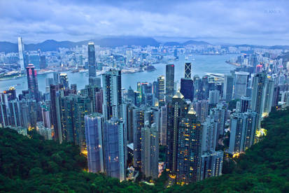 Hong Kong Skyline from The Peak