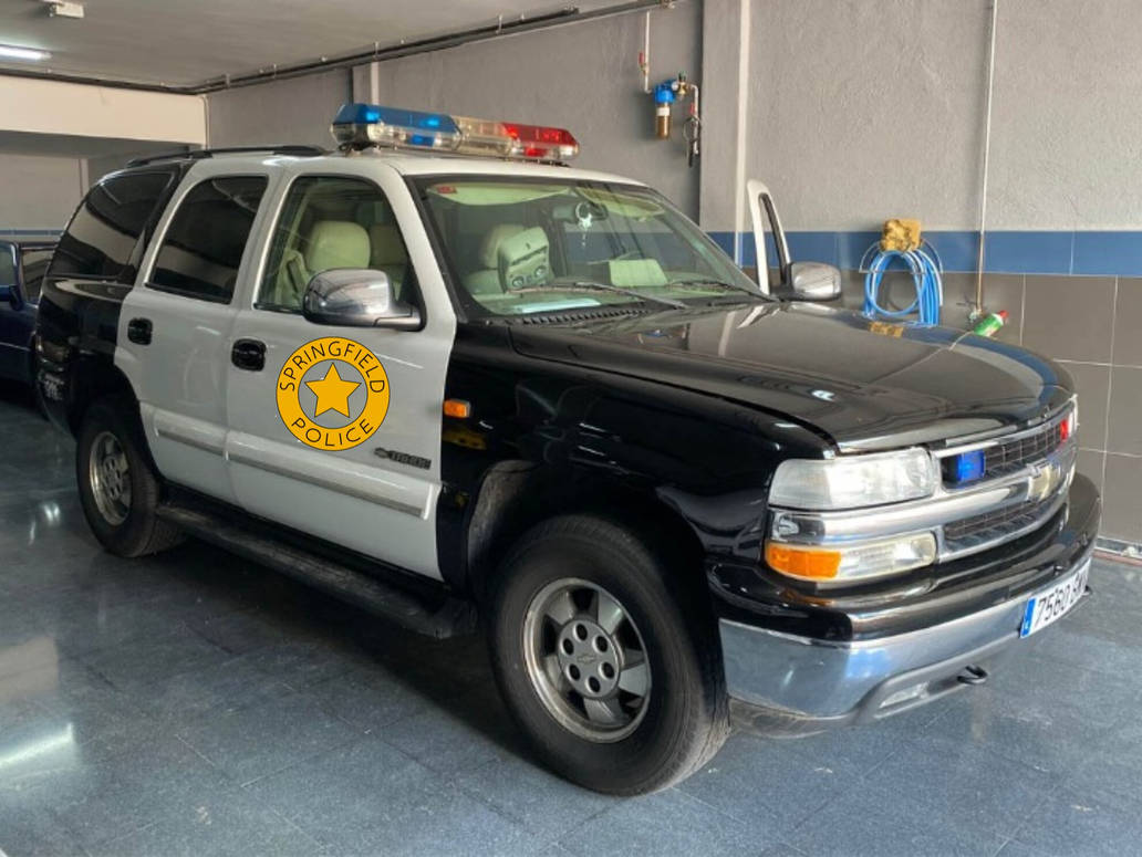 2000 Chevrolet Tahoe (Springfield Police) by fairyrebellion on DeviantArt