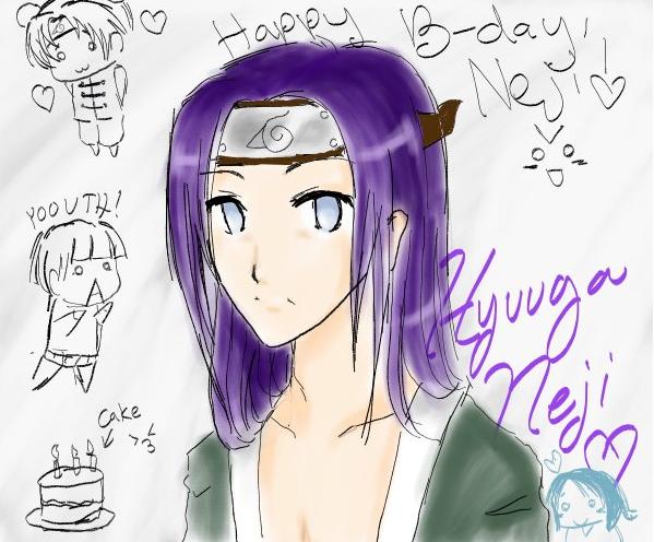 Happy Belated Birthday, Neji