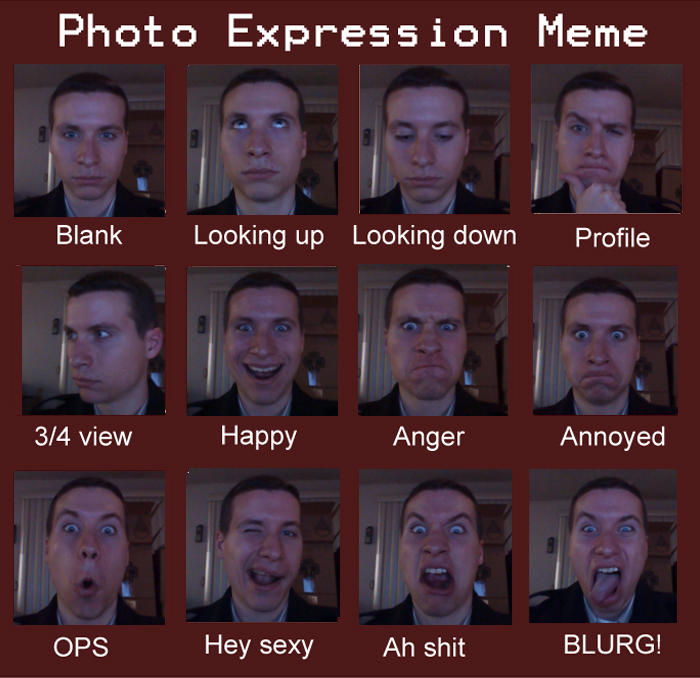 Meme Expression Reference Photo Expression MEME by ChavisO2 on DeviantArt