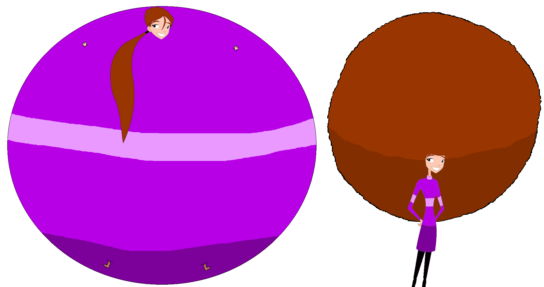 Abby Inflation and Afro by PokeSmashBros on DeviantArt