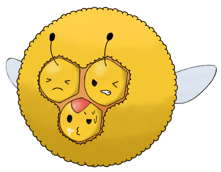 Afro Combee by PokeSmashBros on DeviantArt