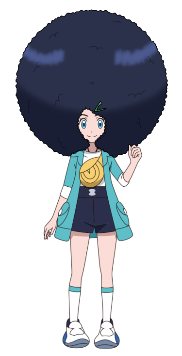 No Color Riku Pokemon Afro Riko (Pokemon) by PokeSmashBros on DeviantArt