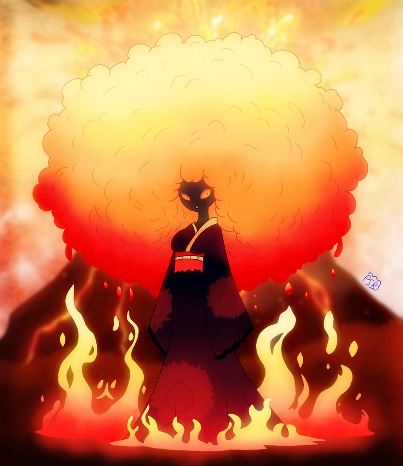 Fiera - Fiery Kimono (OC) by PokeSmashBros on DeviantArt