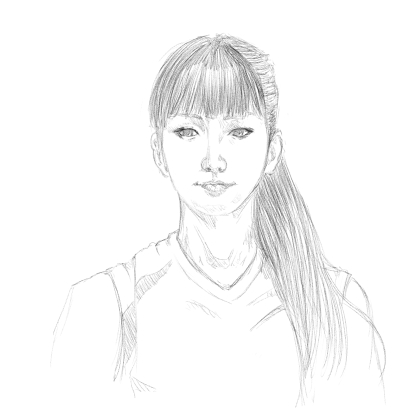 Sabina Altynbekova quick sketch