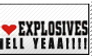 I love Explosives