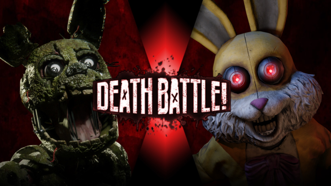 Yellow Rabbit Vs Spring Trap Death Battle: Springtrap Vs Lucky the Rabbit by Prince-Ralsei-of-DA on ...
