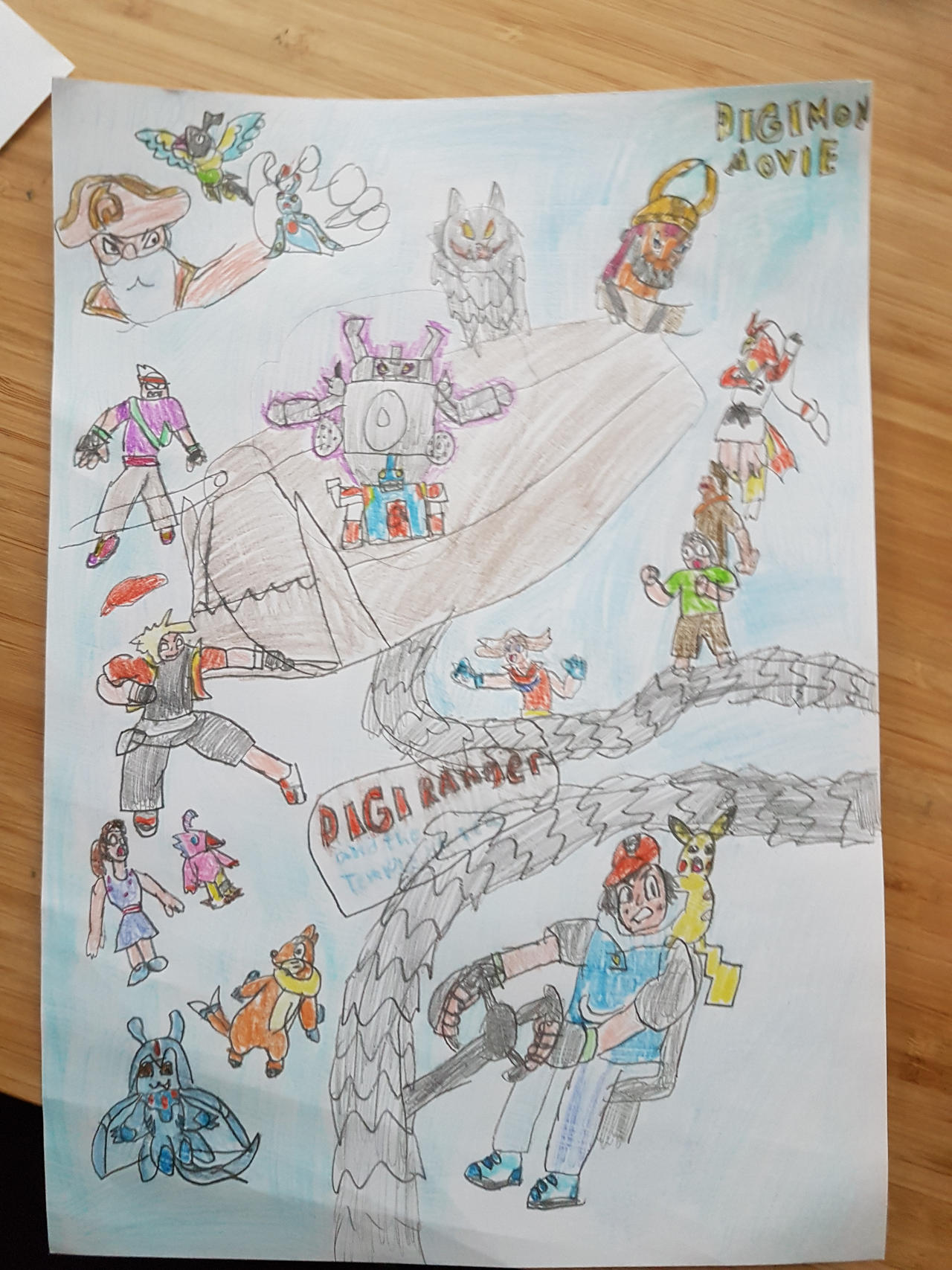 Digimon: Digi-Ranger and the Temple of the Sea by dragamonz on DeviantArt