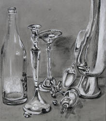 Charcoal Still Life