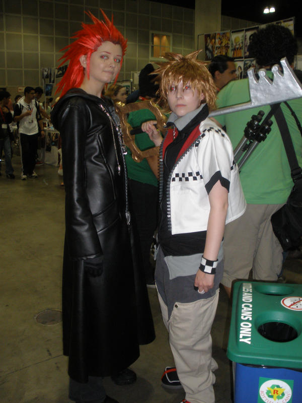Axel and Roxas by RedHeadClutz92 on DeviantArt