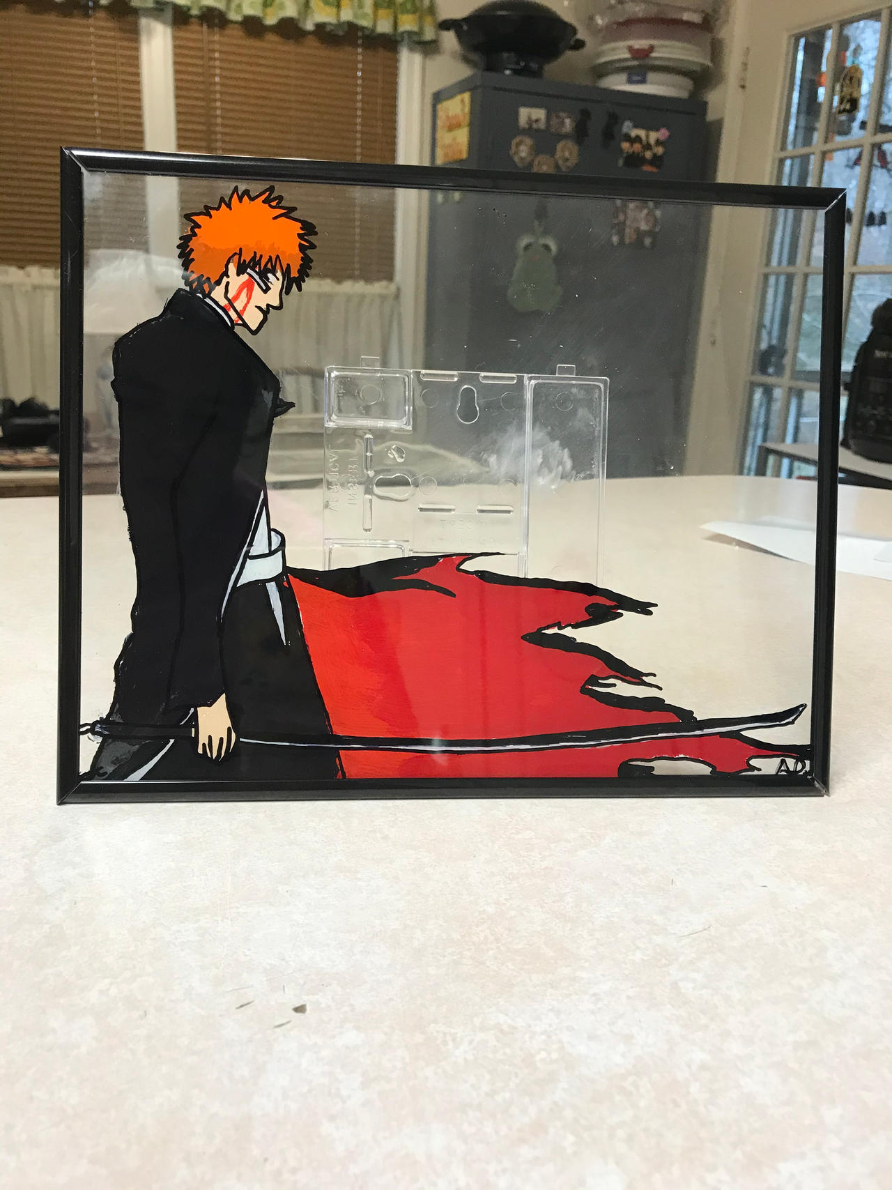 Ichigo Glass Painting By Anaticvla On Deviantart Ichigo Glass Painting By Anaticvla On Deviantart