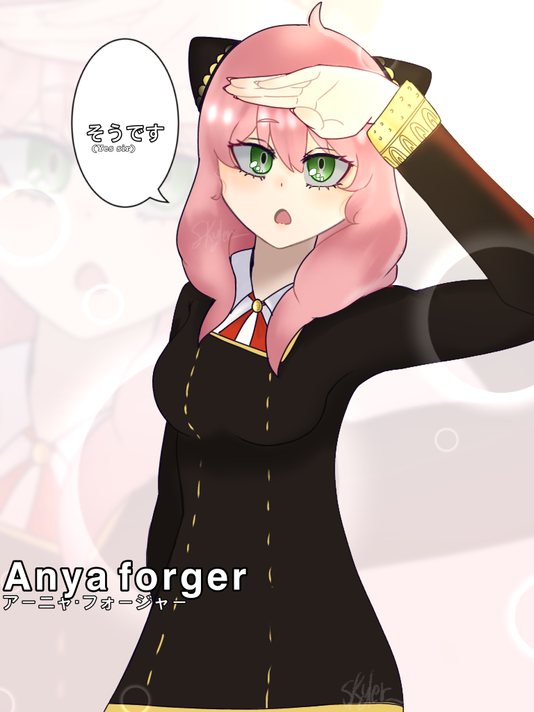 Anya forger - spy x family (hey nigg) HD by adnaila on DeviantArt